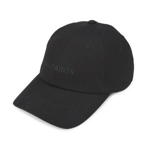 All Saints Black Baseball Cap